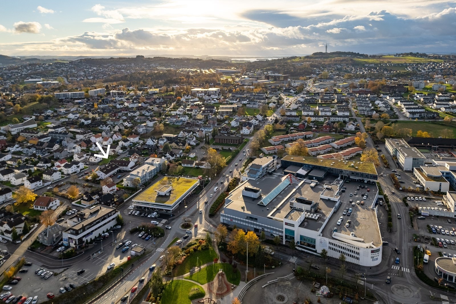 Kilden kjøpesenter ligger kun en kort spasertur unna. Galleribilde