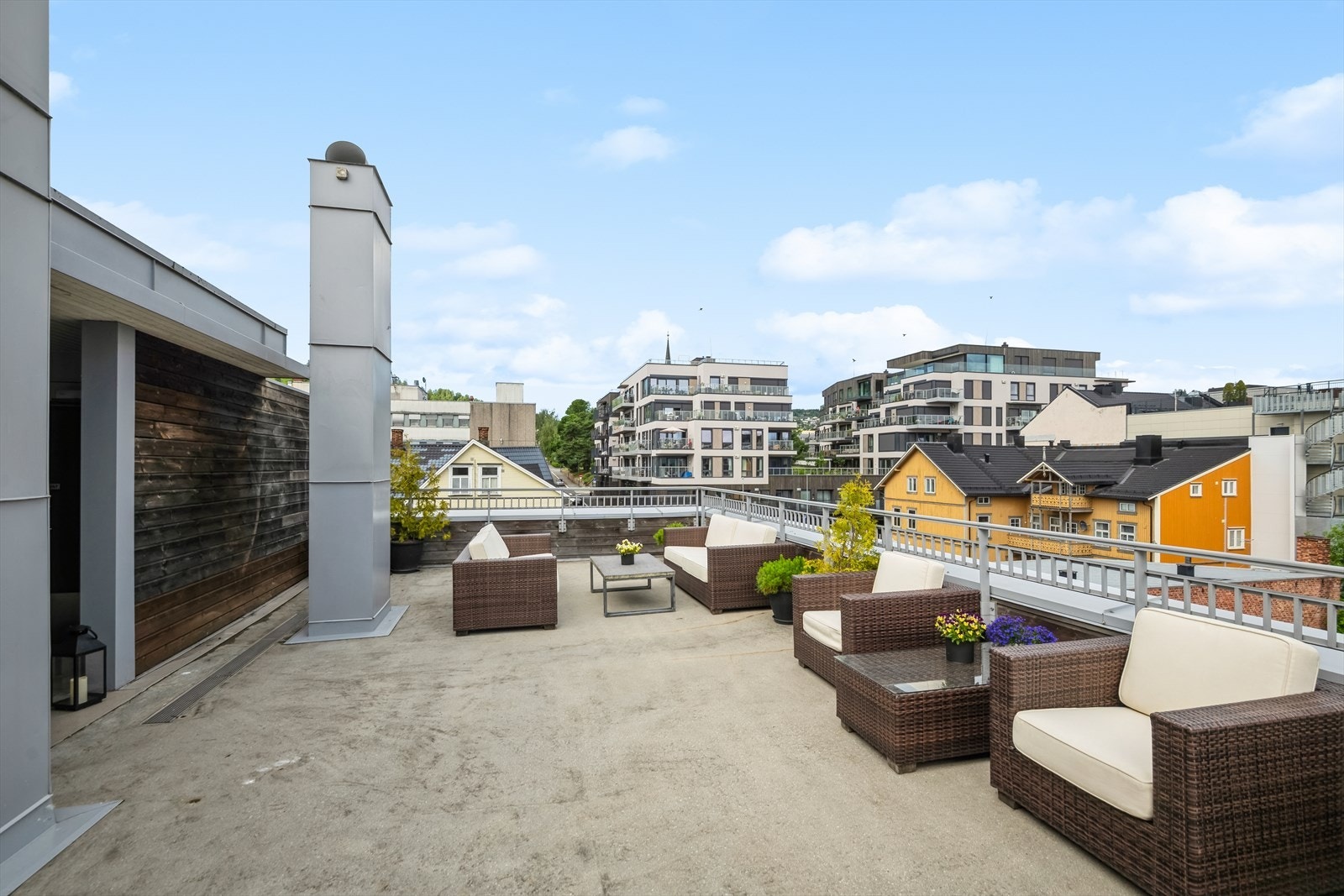 Felles takterrasse Galleribilde