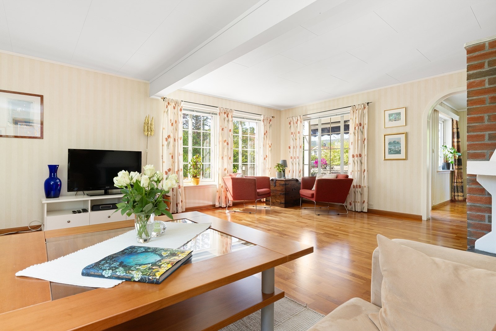 Romselig stue Galleribilde