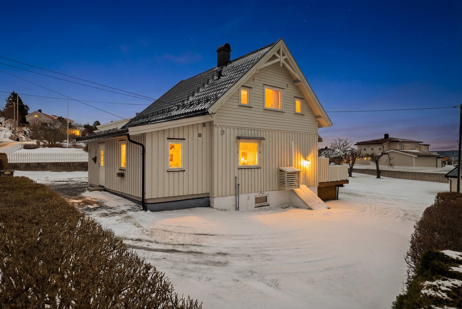 Kveldsstemning i Ringstubben 24 Galleribilde