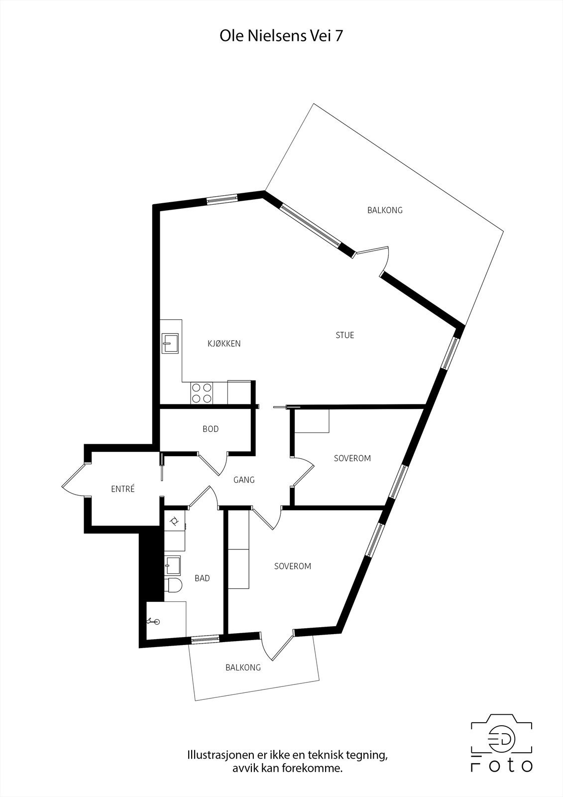 Plantegning. Galleribilde