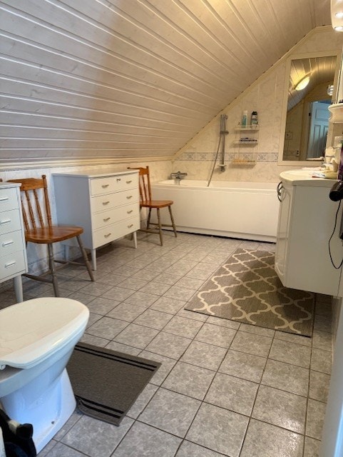 Bad på loft Galleribilde