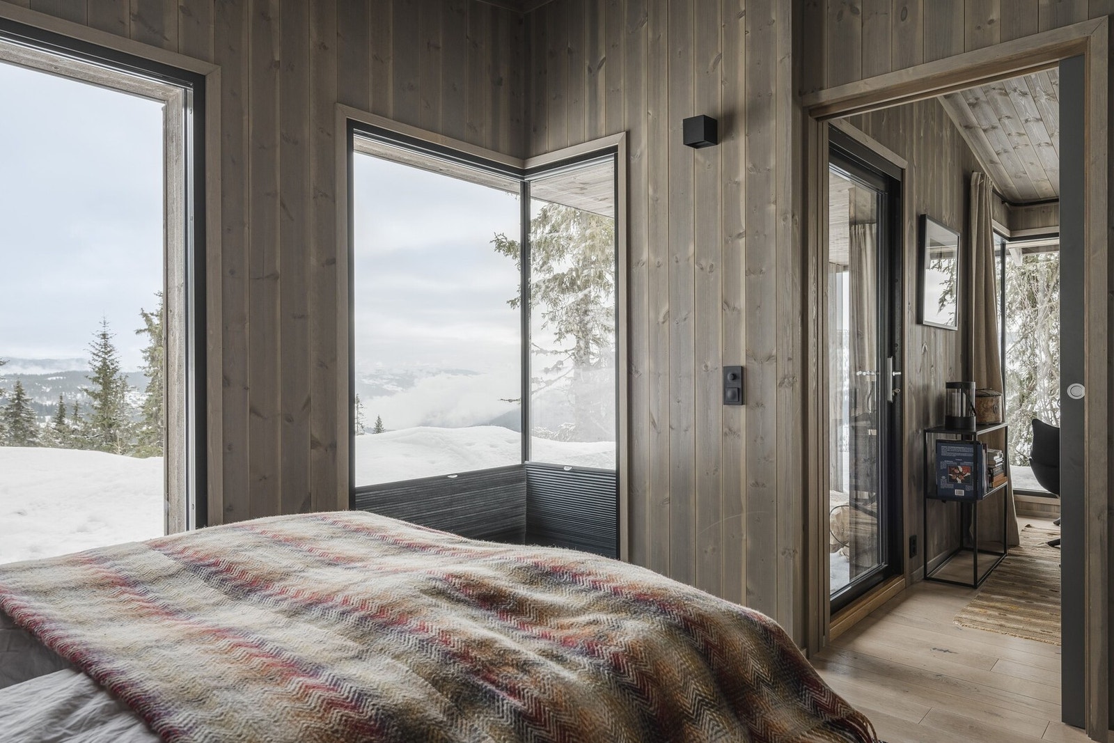 Hovedsoverommet er meget romslig og luftig. Galleribilde