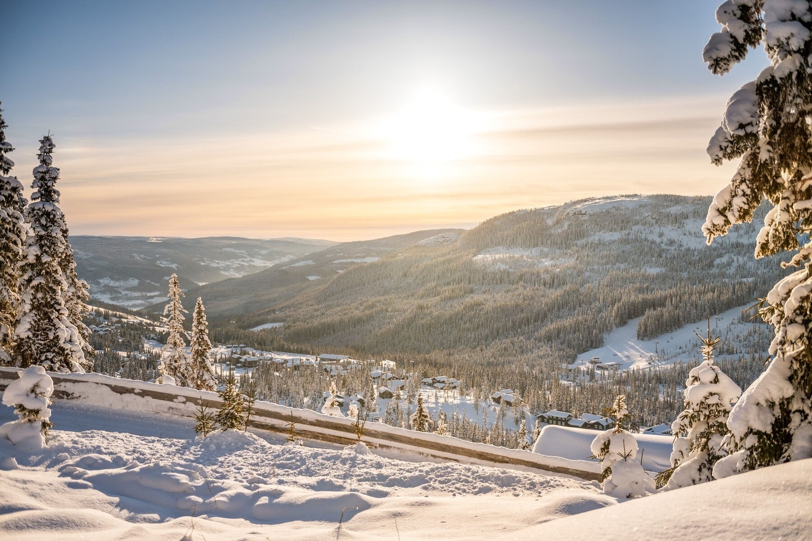 Spektakulær utsikt. Galleribilde