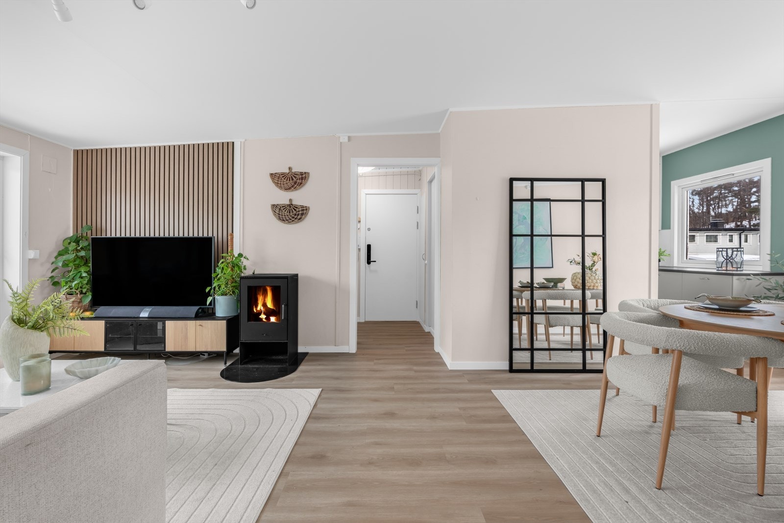 I 2024 ble det lagt nytt gulv i alle rom. Galleribilde