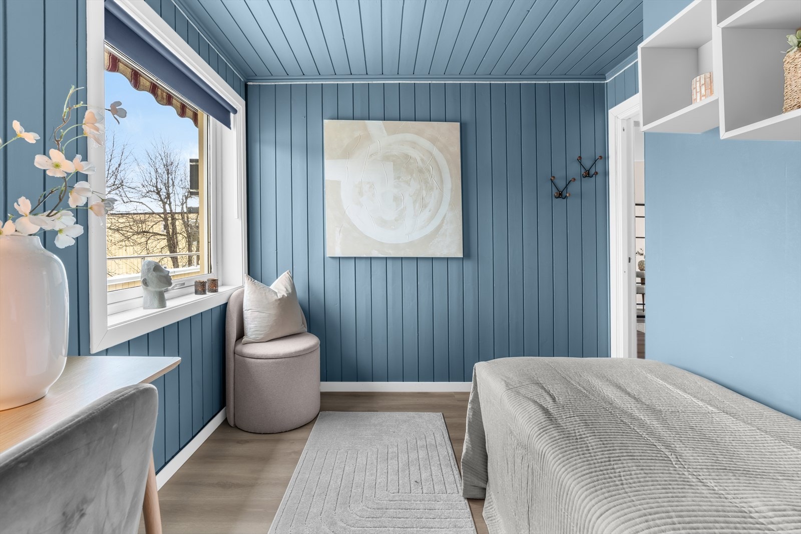 Passer ypperlig som barnerom eller gjesterom. Galleribilde