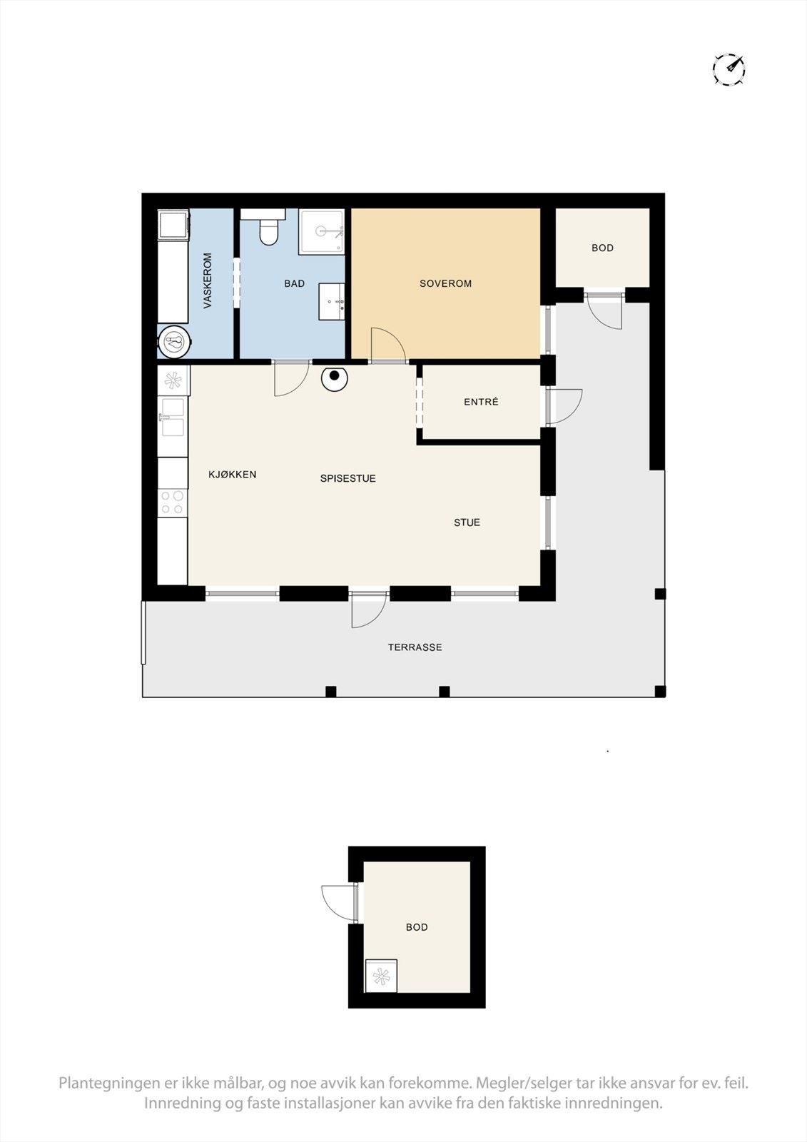 Plantegning. Galleribilde