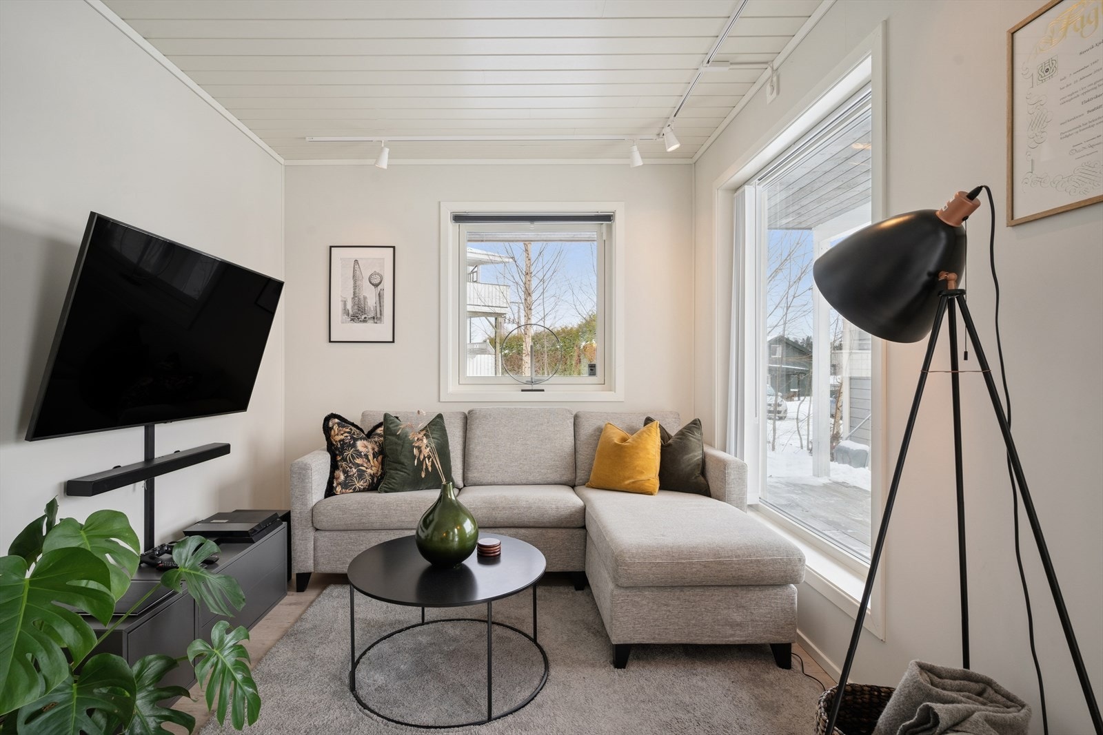 Her er det muligheter for å etablere det andre soverommet. Galleribilde