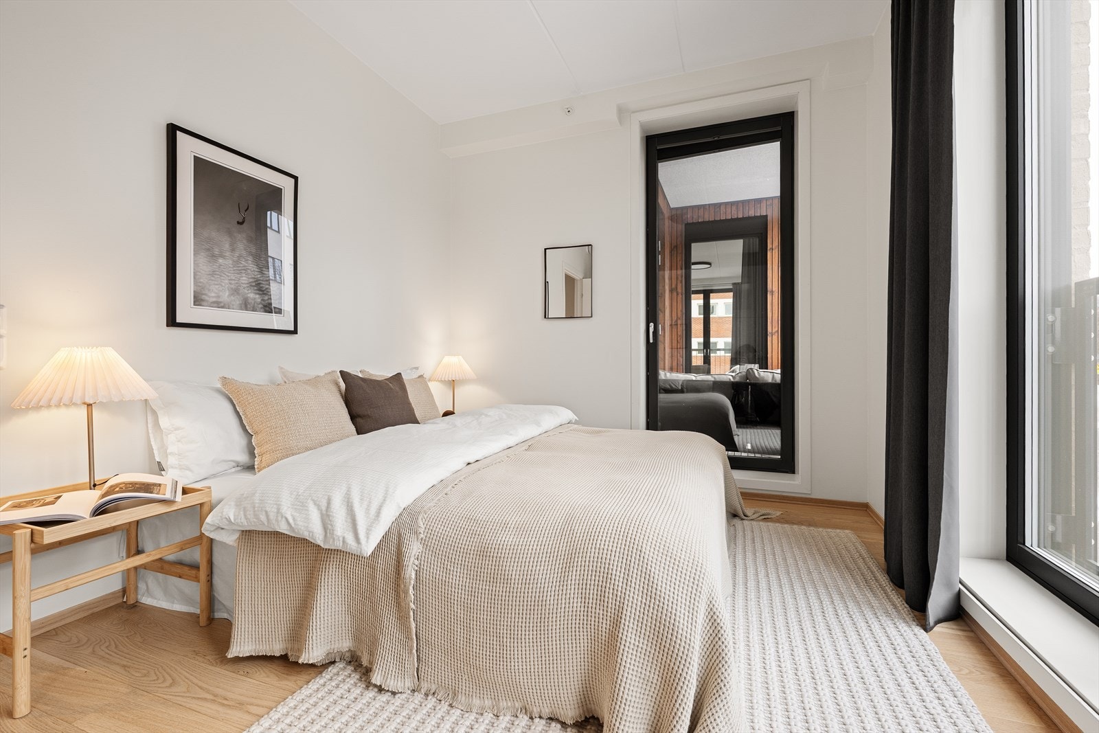 Leiligheten har 2 soverom Galleribilde