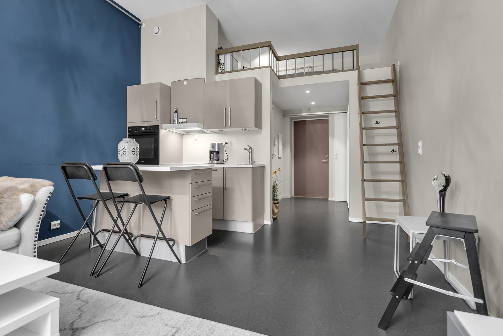 Åpen stue/kjøkken-løsning Galleribilde