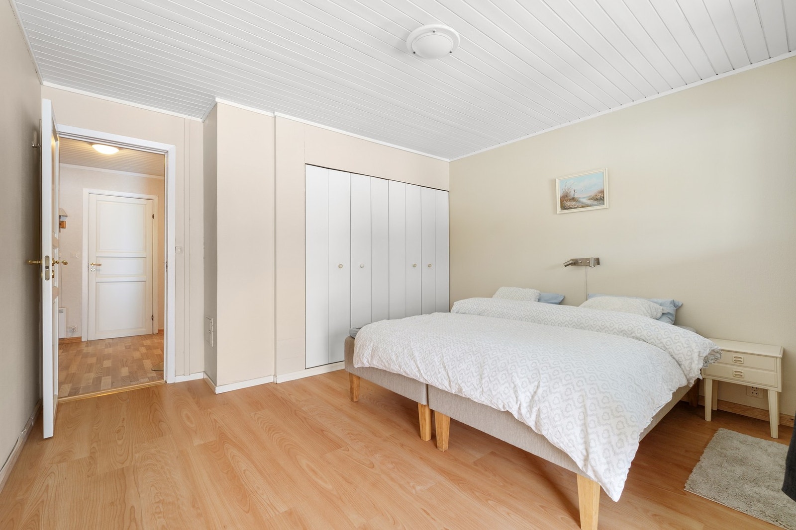 Det største soveromet er på nesten 15 kvm. Galleribilde