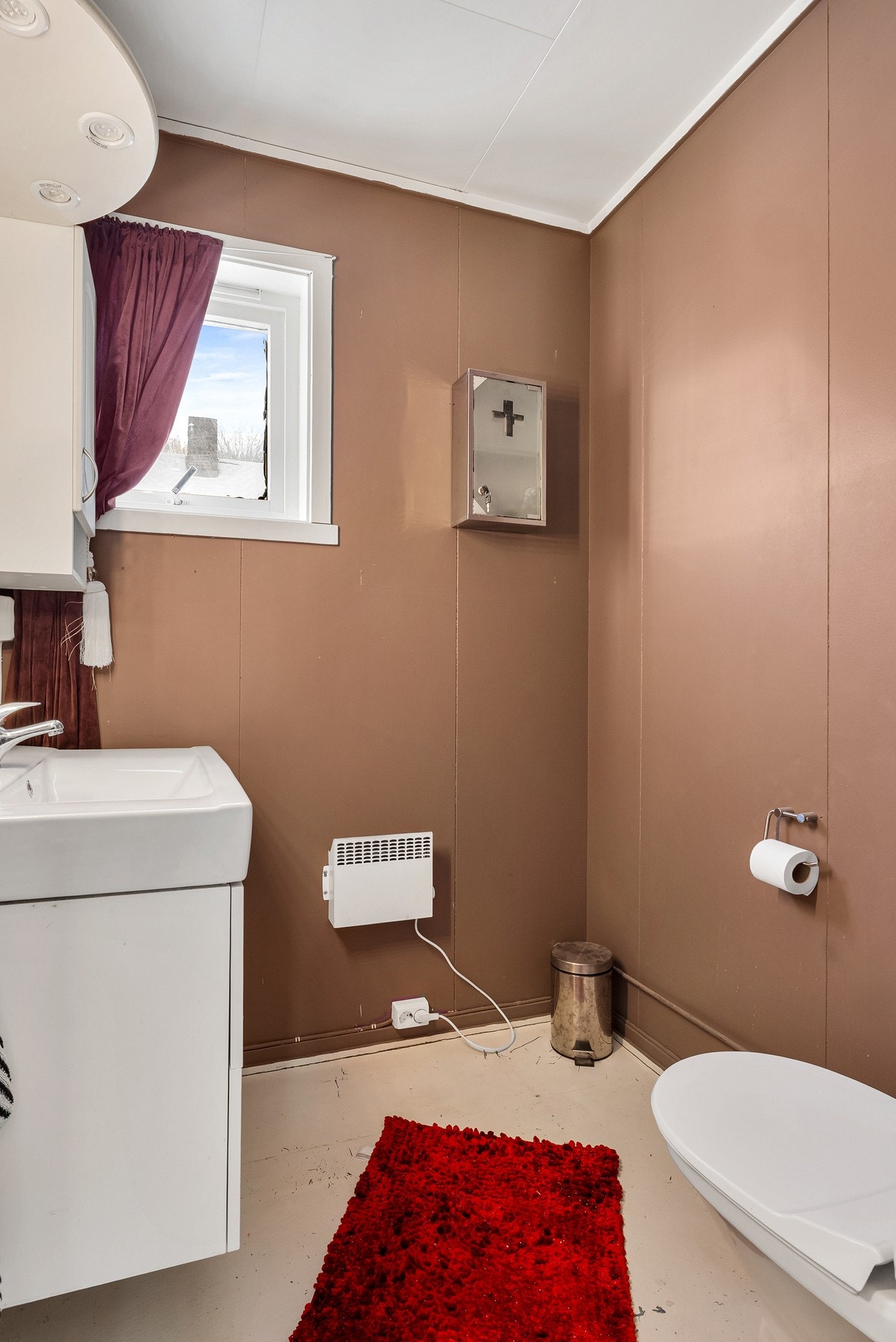 Praktisk separat toalettrom Galleribilde