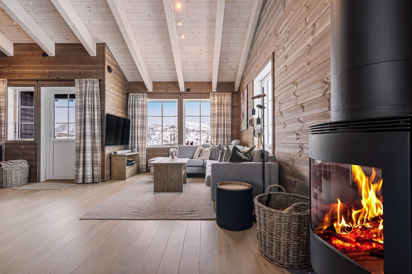 Lekker hytte fra 2022 med høy standard og gode materialvalg. Galleribilde