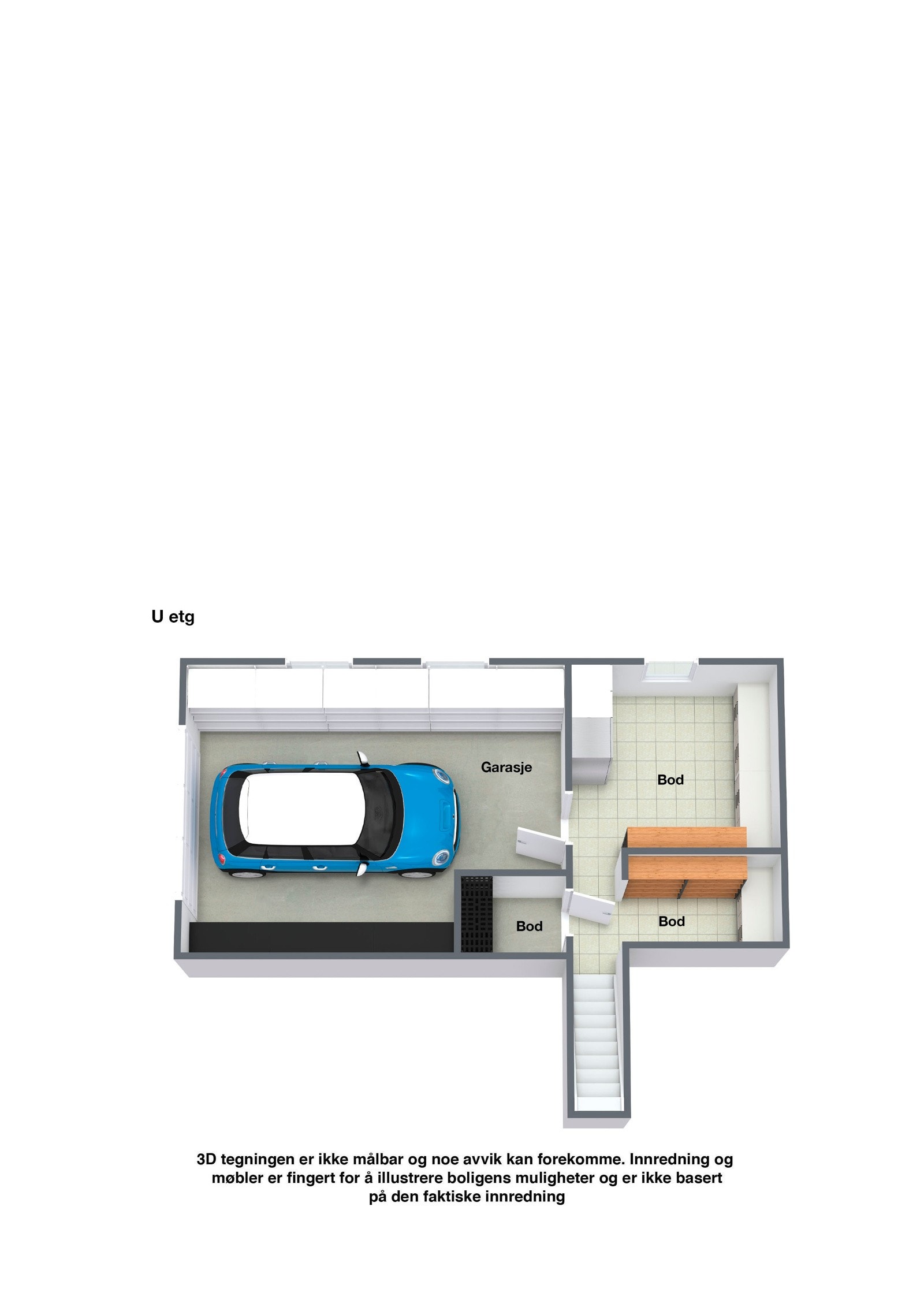 Plantegning kjeller Galleribilde