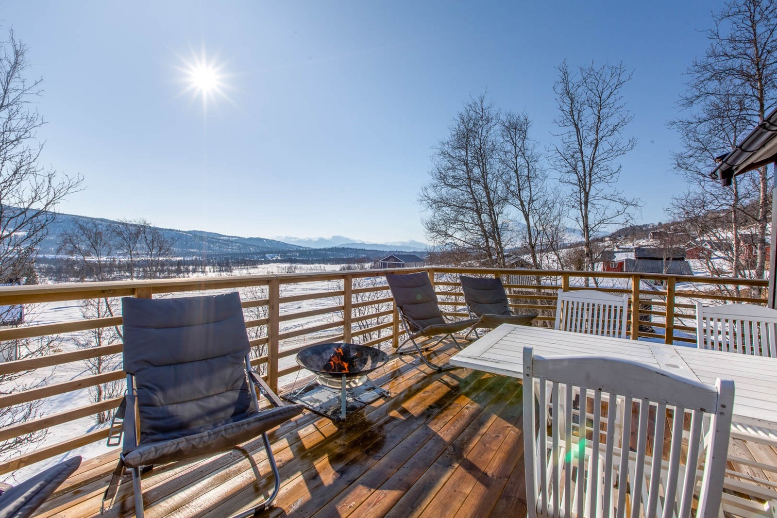 Velkommen til "Norbu" - Her får du meget god fjellfølelse og en fantastisk utsikt mot Hemsedals mektige fjellpanorama! Foto: Aurelius Photo. Galleribilde