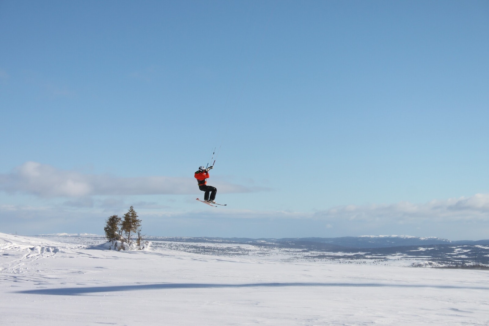 Kiting ved Kjølen. Foto: Kure. Galleribilde