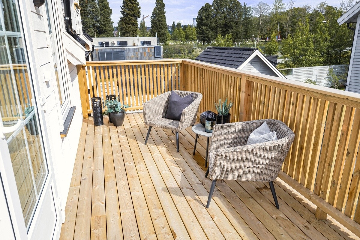 Alt ble renovert i 2022. Fantastisk balkong! Galleribilde