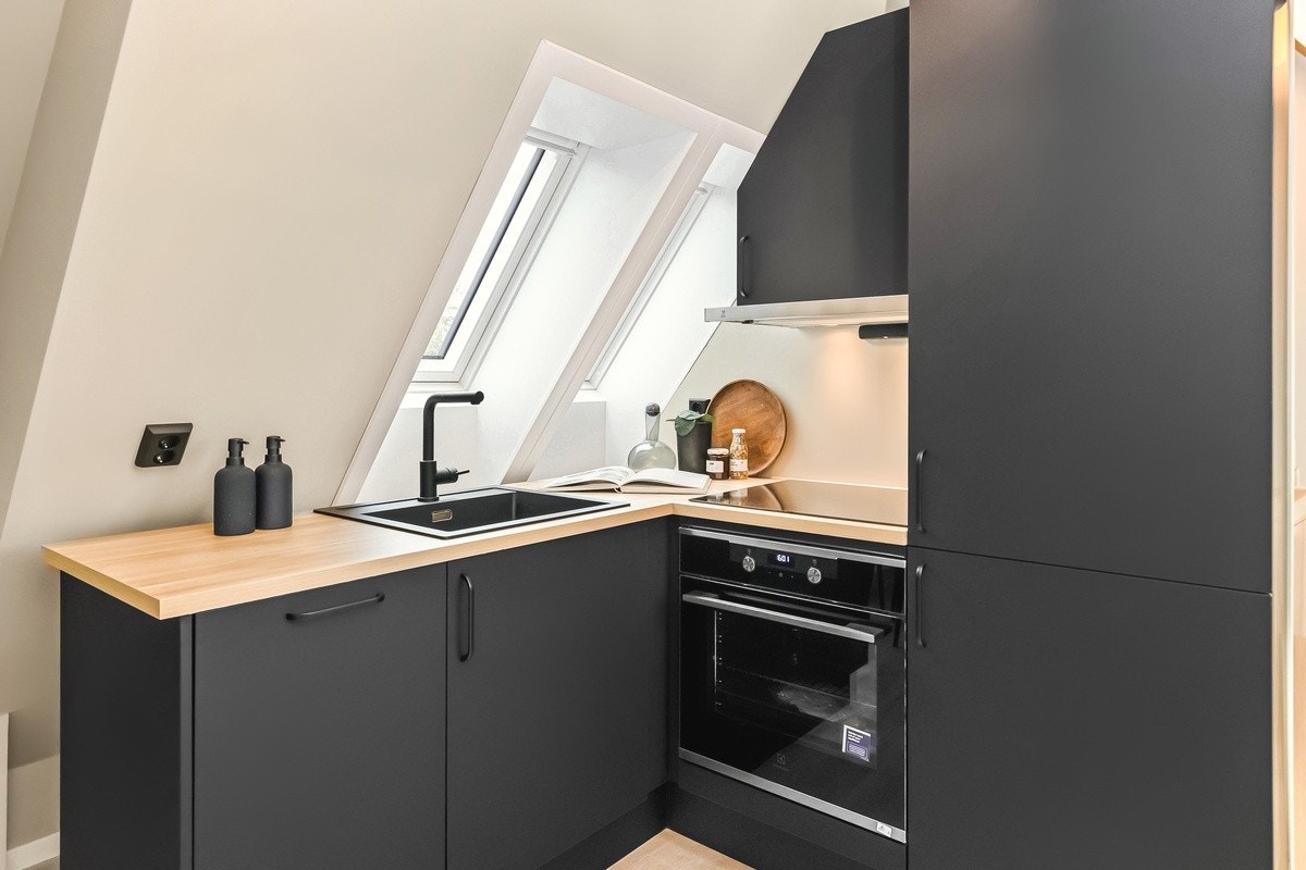 Alt ble renovert i 2022. Stue og kjøkken i 3.etg. Galleribilde