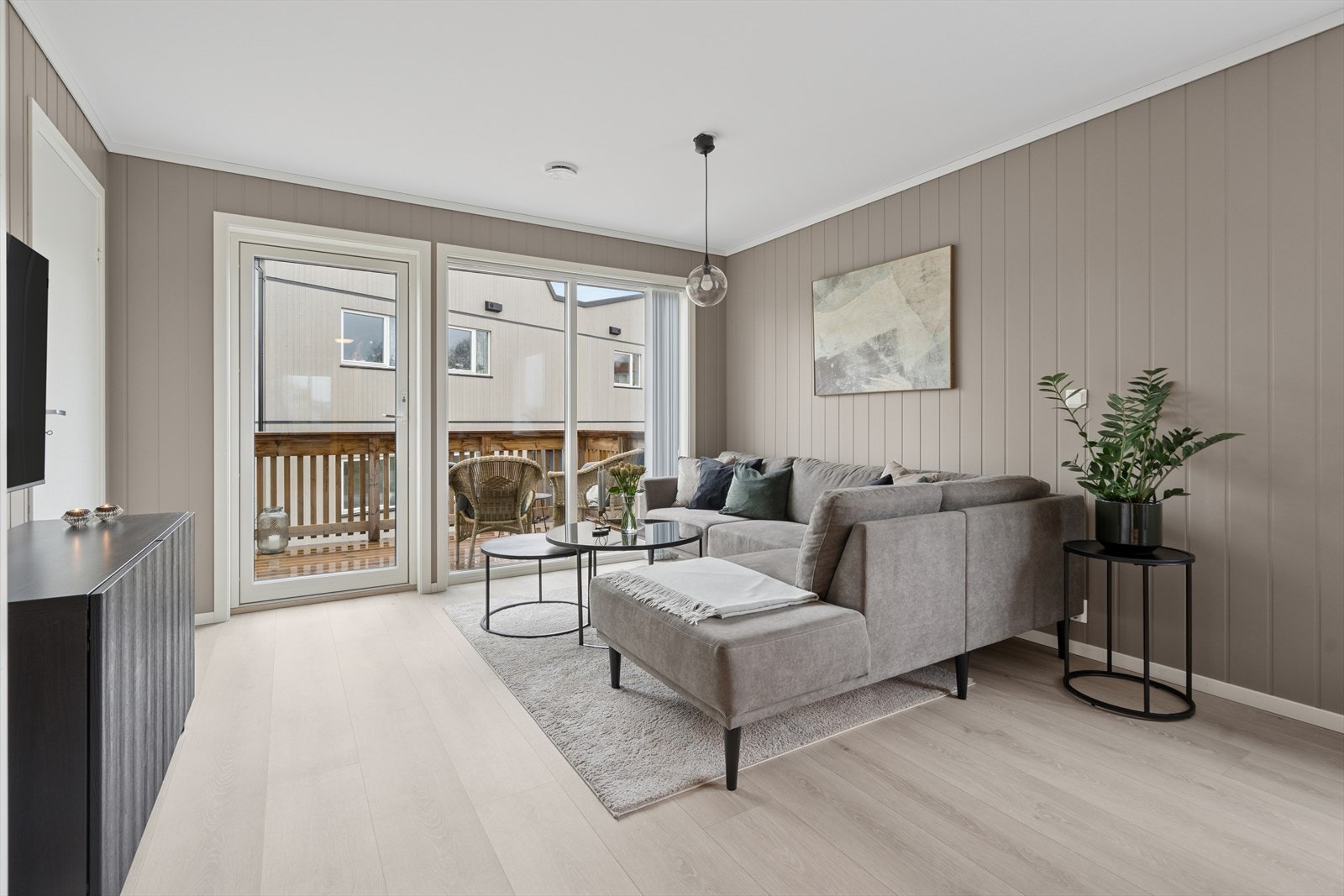 Her kan en innrede etter ønske med både TV-krok og ønsket møblement, mulighetene er mange. Galleribilde