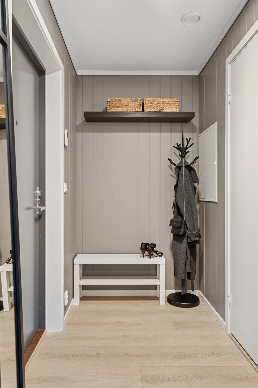 Det er anledning for møblering med ønskede garderobeløsninger. Galleribilde