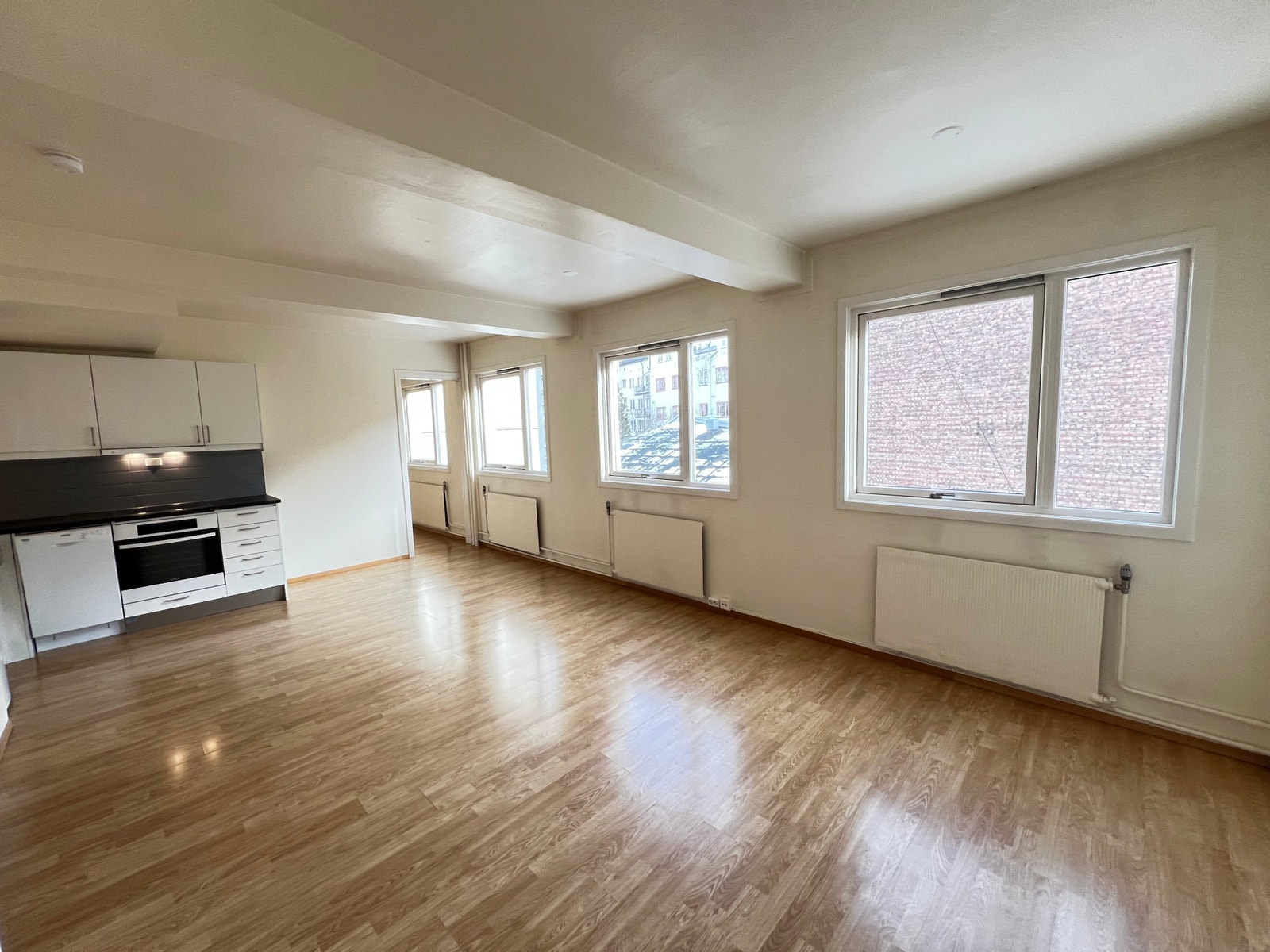 Kjøkken soverom fra stue Galleribilde