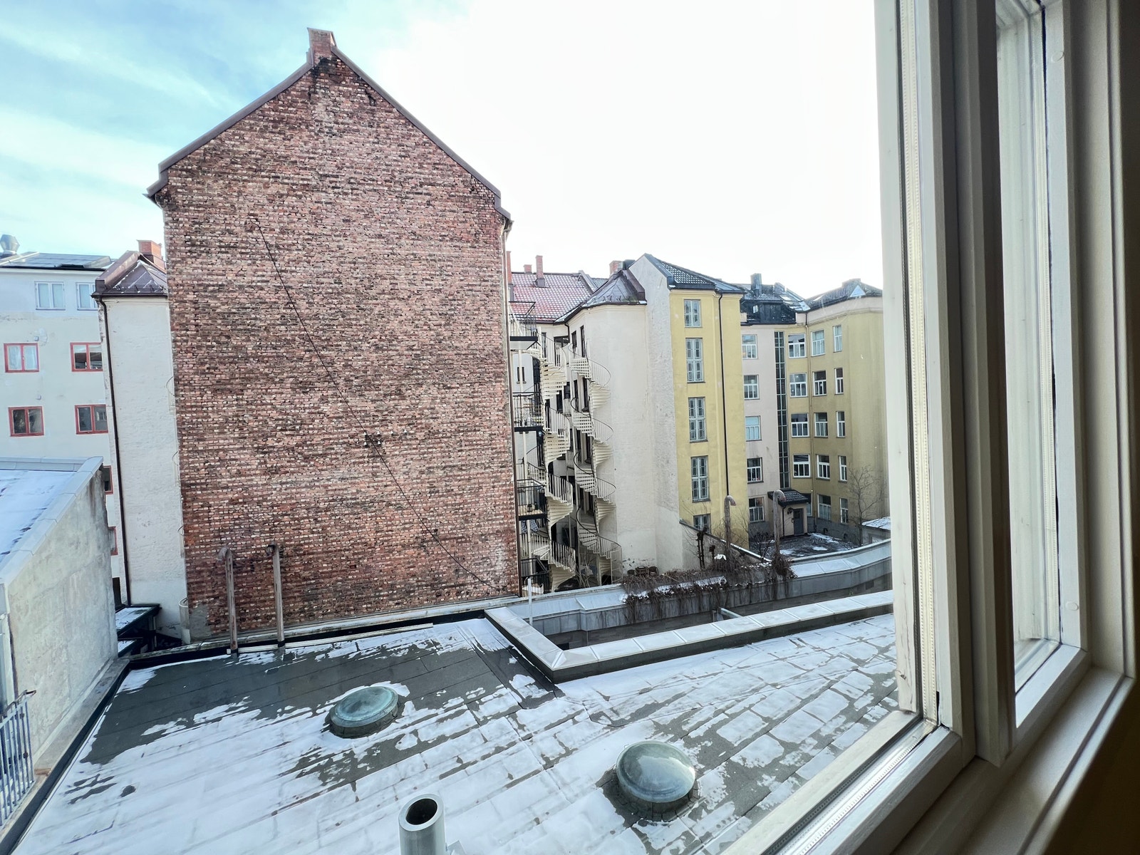 Utsyn fra soverom Galleribilde