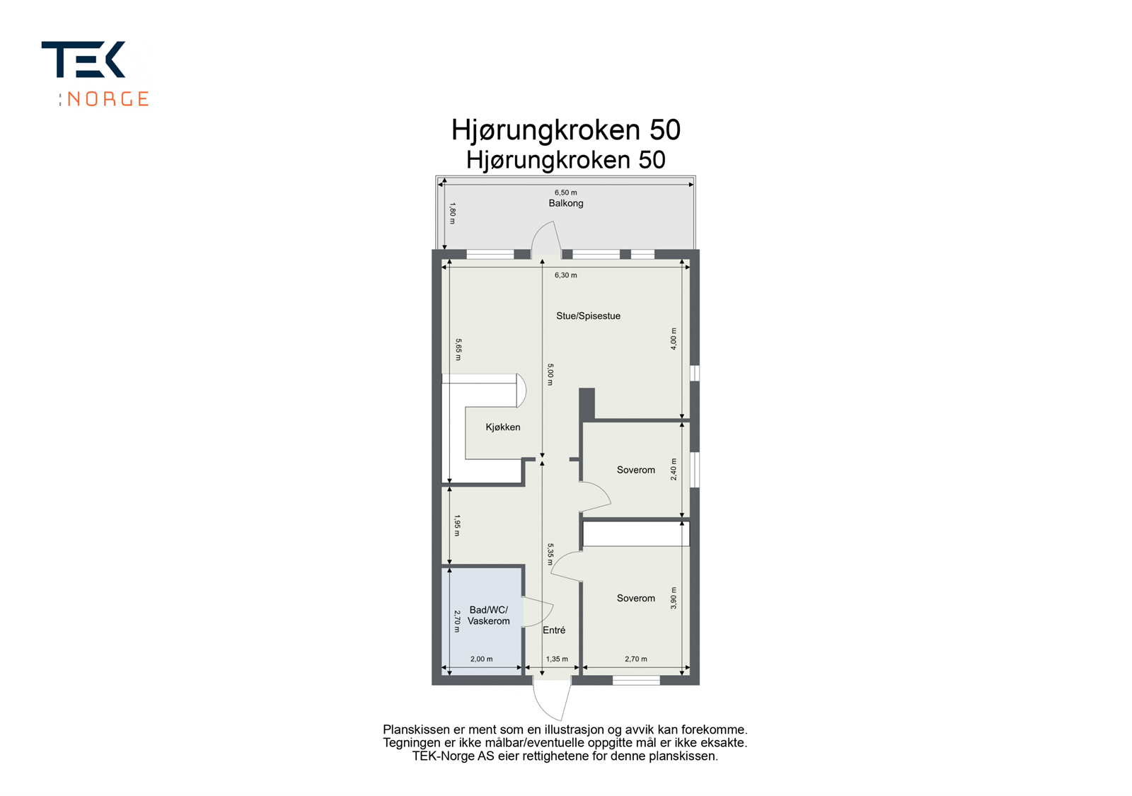 Plantegning. Galleribilde