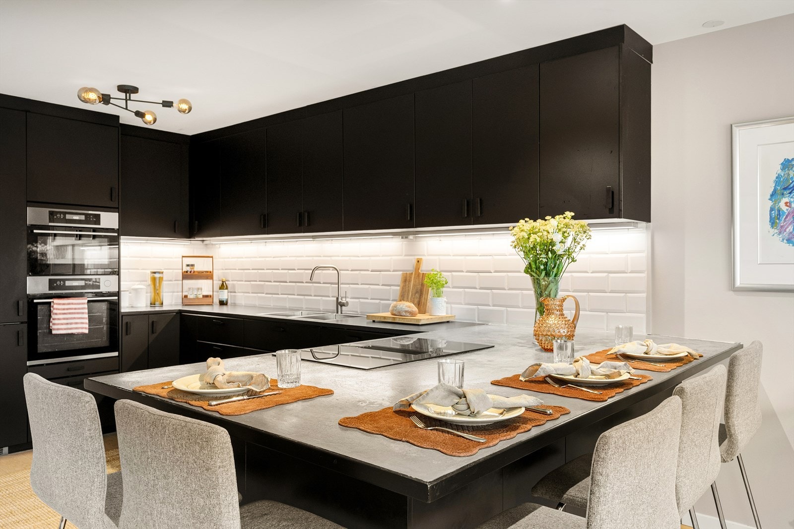 Et flott kjøkken. Galleribilde