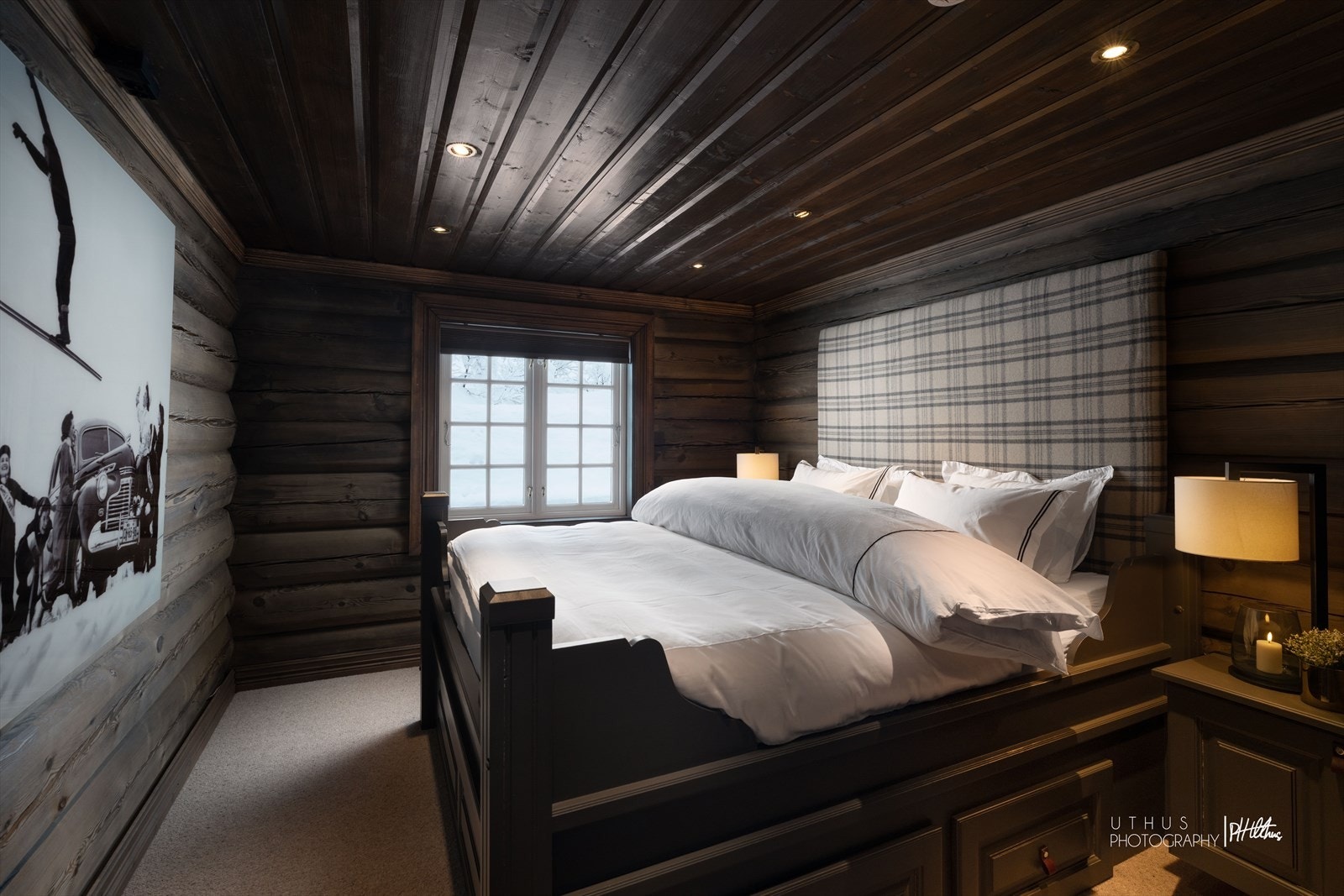 Tre av soverommene har dobbeltsenger. Galleribilde