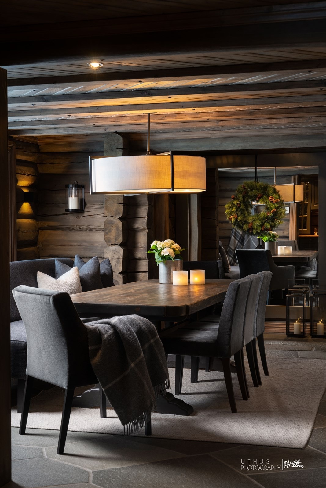 Hytta fremstår som svært delikat og tidsriktig med gjennomført farge- og materialvalg. Galleribilde