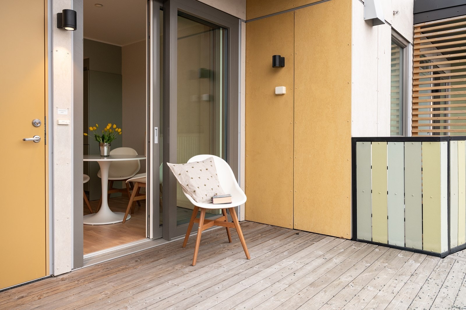 Her kan du enkelt sette deg ut på fine sommerdager. Galleribilde