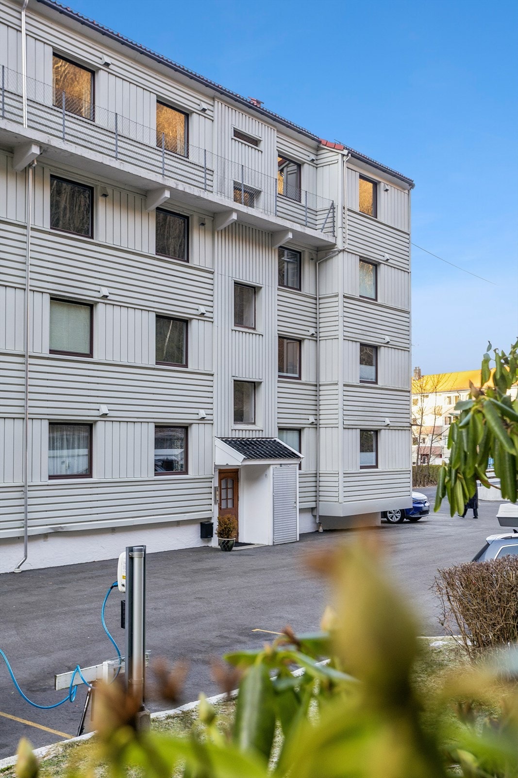 Borettslaget Løvli tilbyr felles vaskekjeller, tørkeloft og sykkelbod for beboerne. Galleribilde