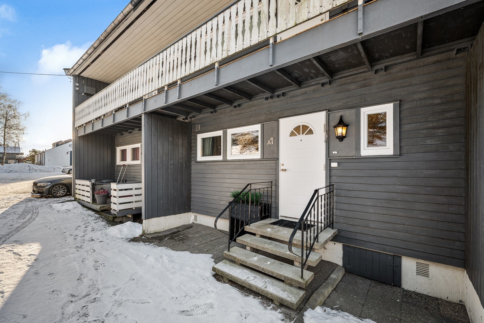 Hyggelig inngangsparti Galleribilde