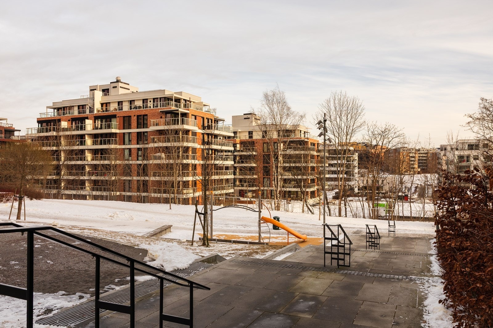 Pent opparbeidede fellesarealer. Galleribilde