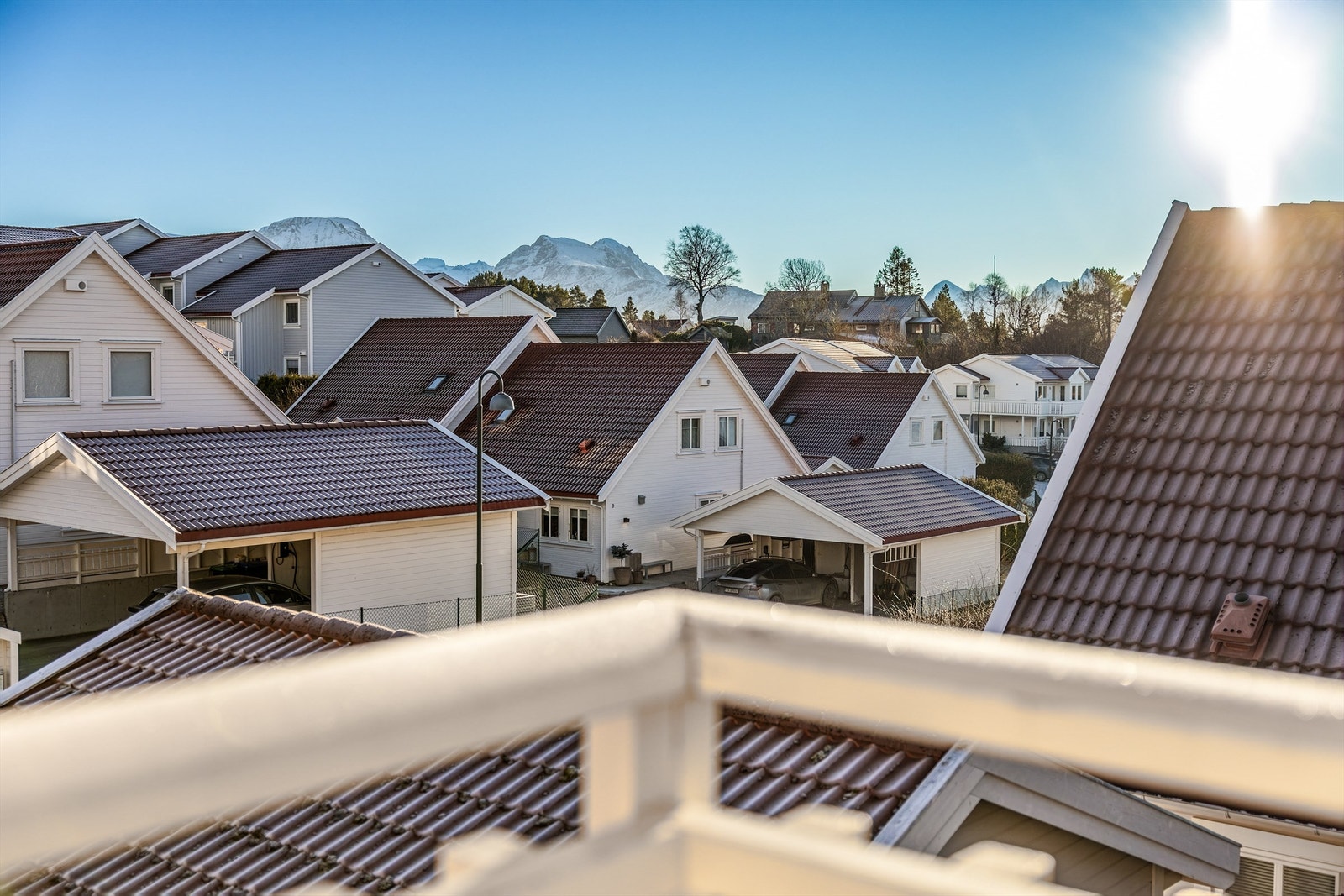 Utsikt over nærområdet. Galleribilde