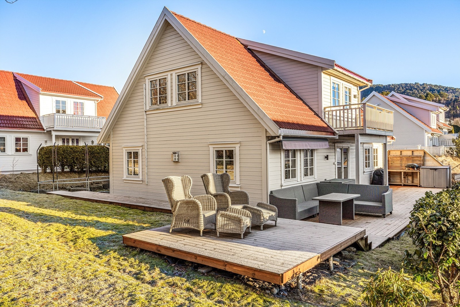 Stor terrasse på hele 78m². Galleribilde