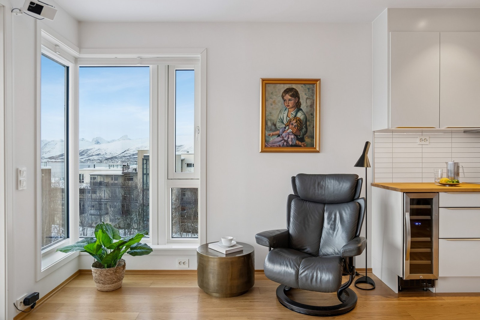 Fra "lesekroken" kan man nyte flott utsikt Galleribilde