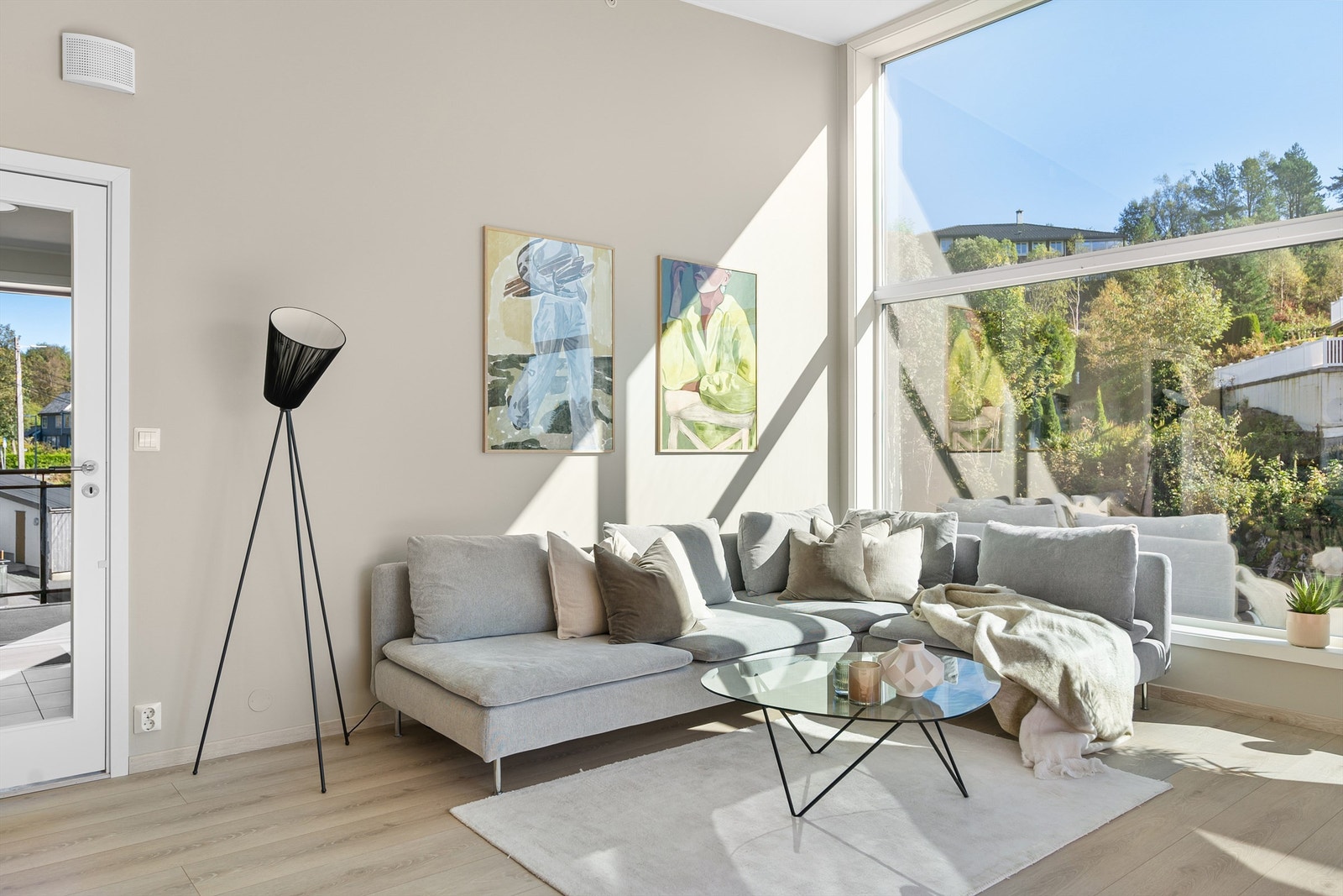 - God plass til en koselig sofakrok - Galleribilde