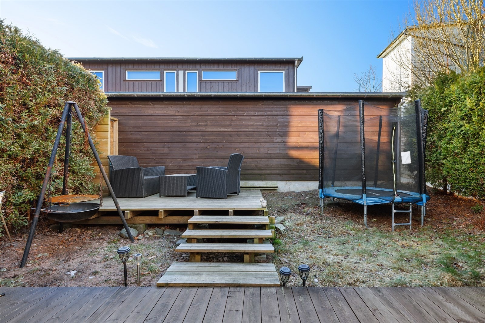 Terrasse med flere nivåer Galleribilde