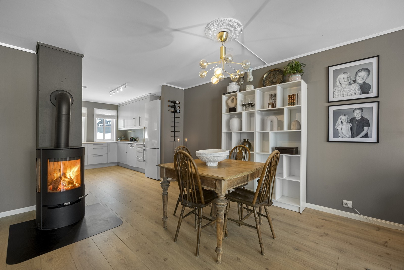 Peisovn som varmer godt. Galleribilde