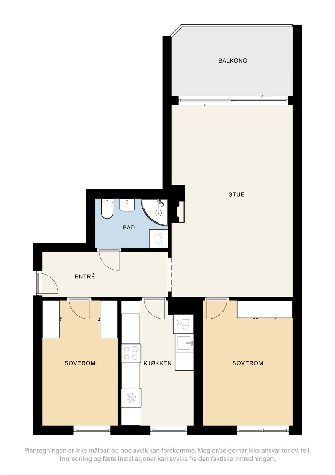 Plantegning 4 etasje Galleribilde