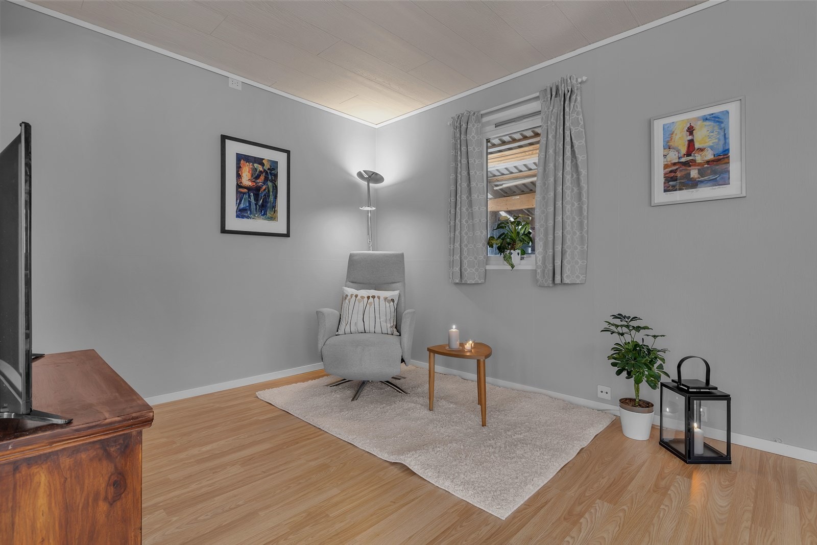 Den gode planløsningen åpner for flere sosiale soner. Galleribilde