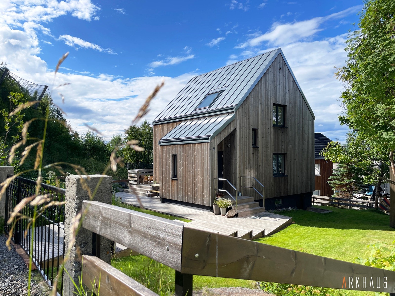 Modernisert enebolig, men samtidig med respekt for historien som gjenreisningshus. Galleribilde