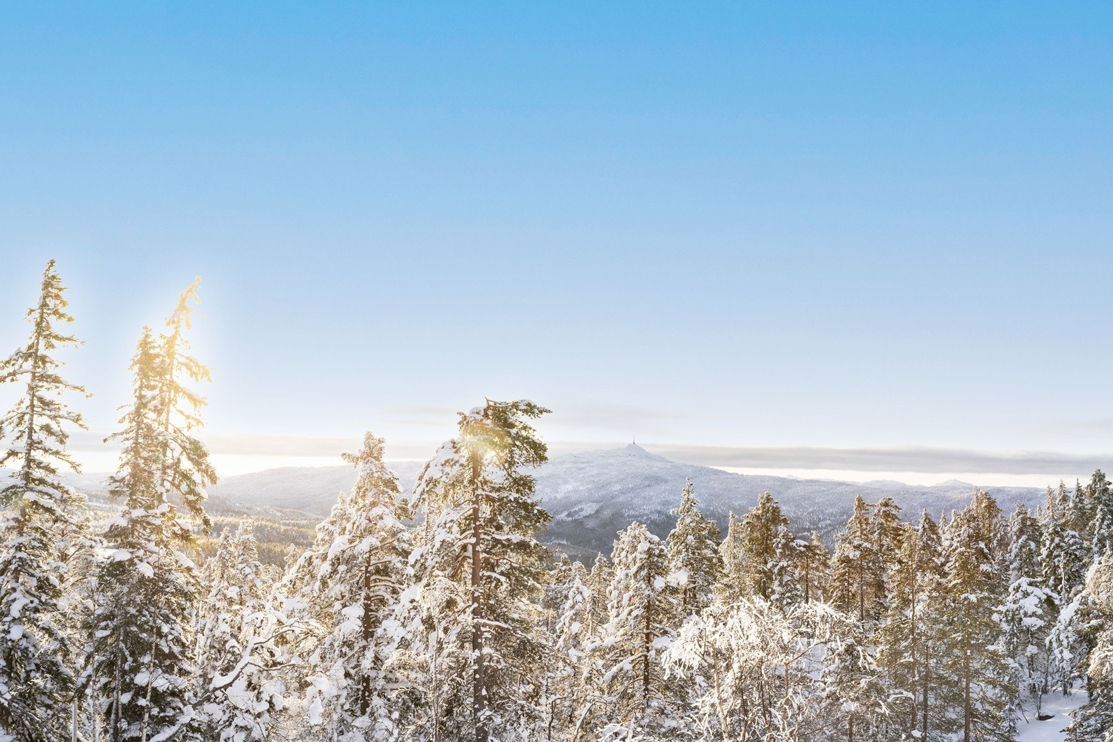 Fra eiendommen har man en flott utsikt utover dalen mot Jonsknuten Galleribilde