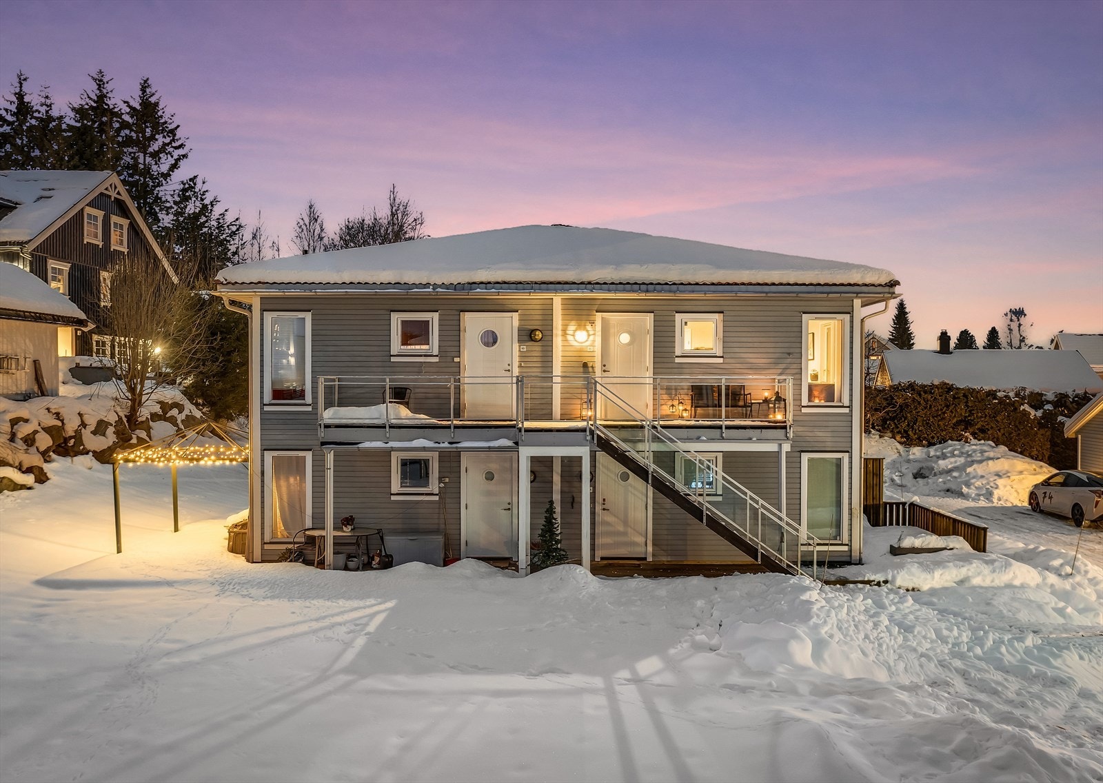 Her bor man i et trivelig nabolag med nærhet til det man trenger i hverdagen. Galleribilde