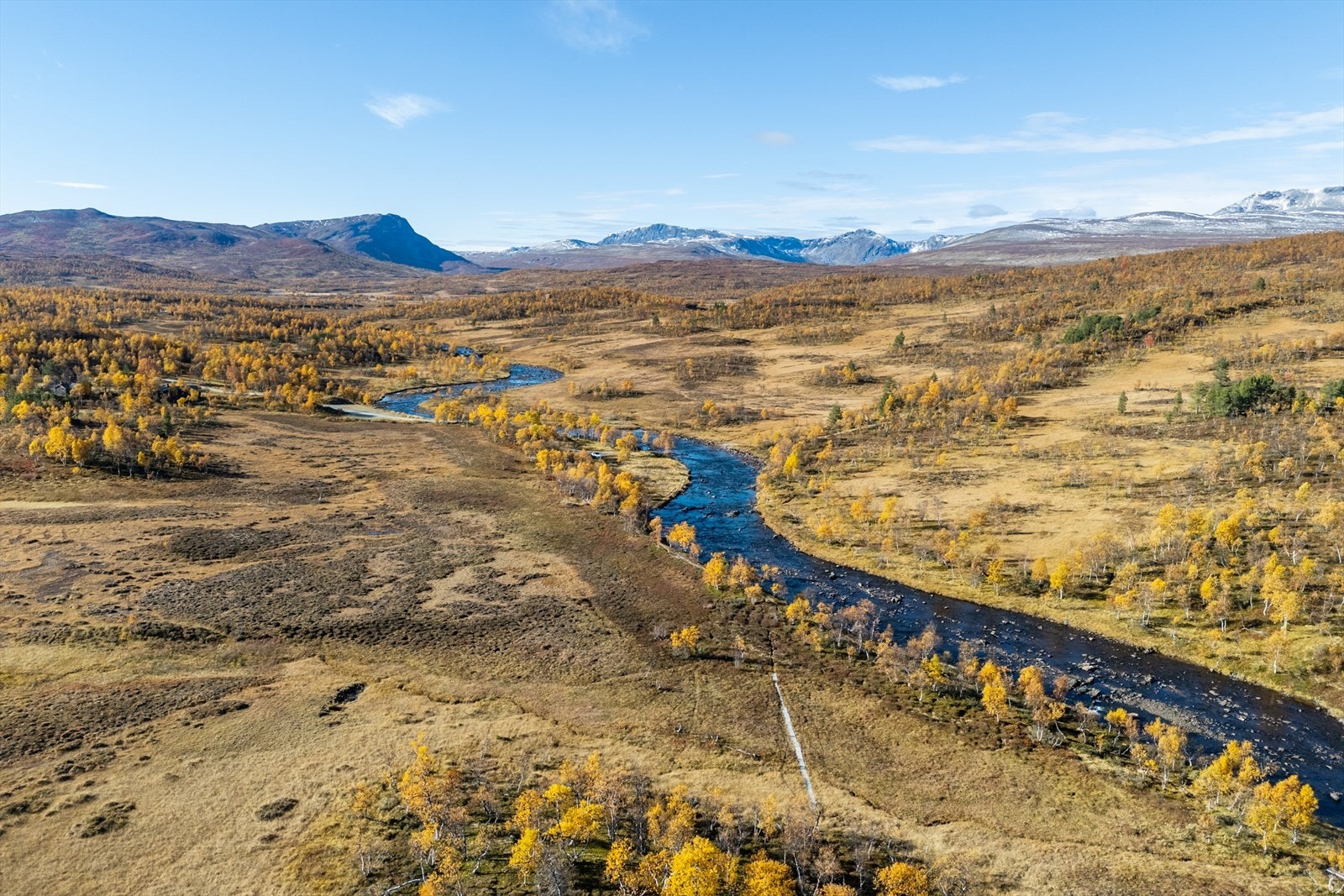 Nærområdet byr på flotte turområder sommer og vinter. Galleribilde