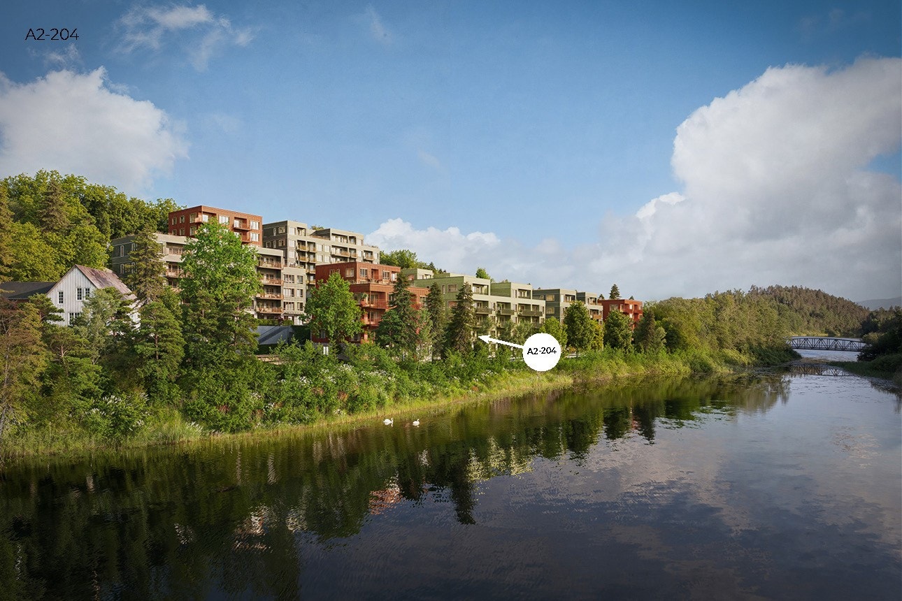 Bo med nærhet til vann og rekreasjon. Naturskjønne omgivelser rett utenfor døren. Galleribilde