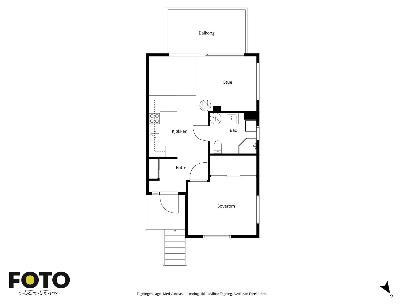 Veiledende plantegning - Ikke målbar Galleribilde