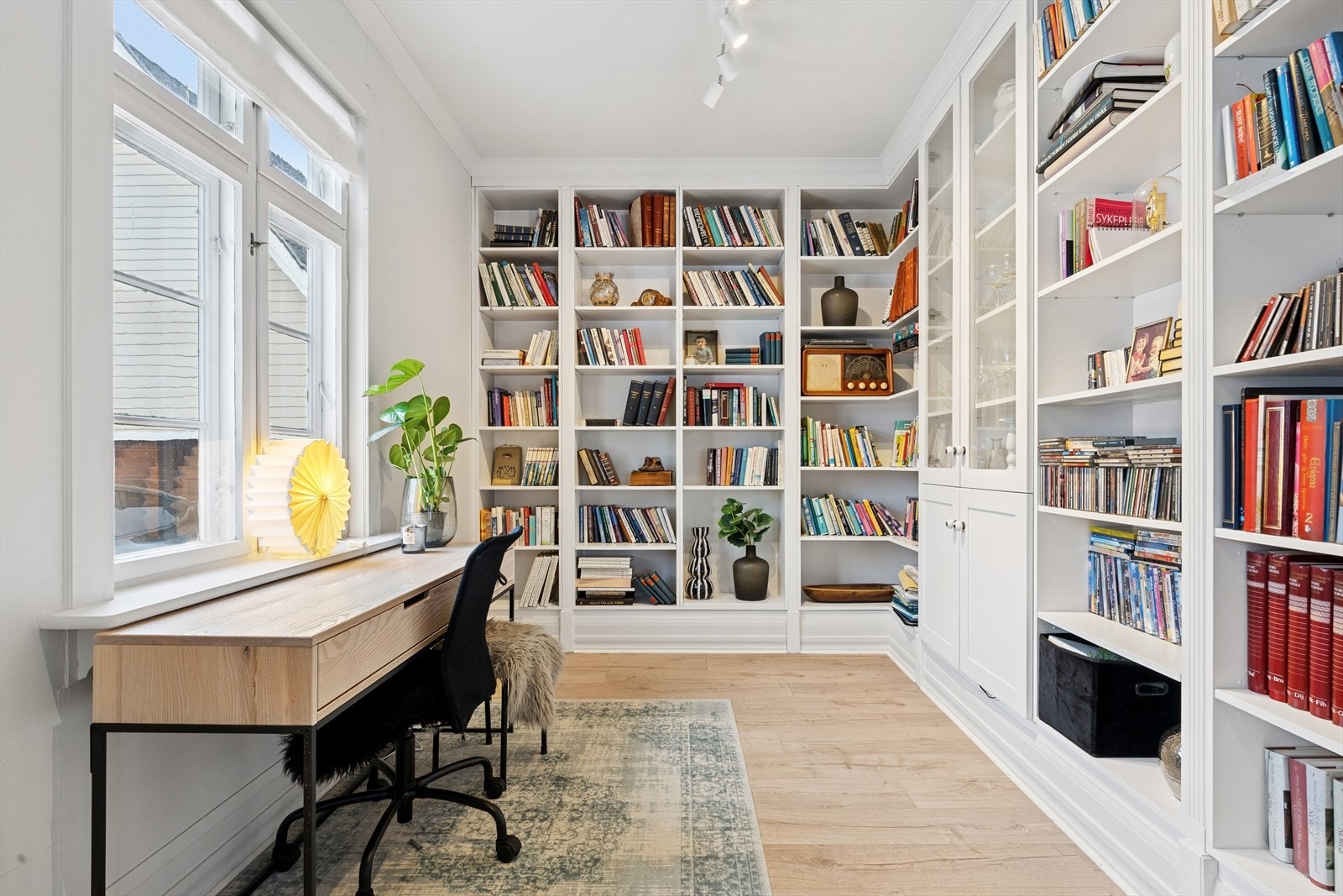 Hjemmekontor eller et ekstra soverom? Alt etter eget ønske og behov. Galleribilde