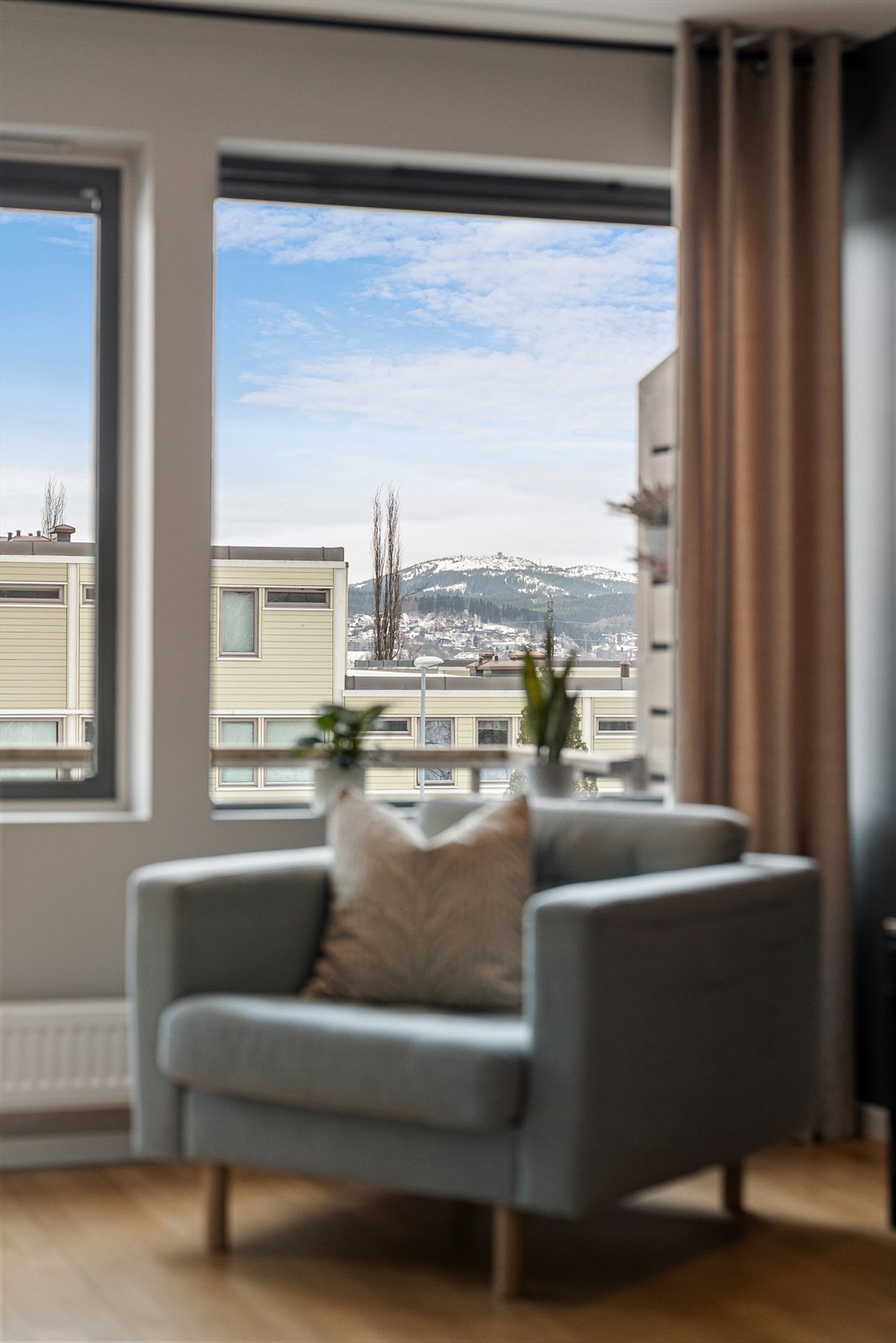 Her skimter man Gråkallen. Galleribilde